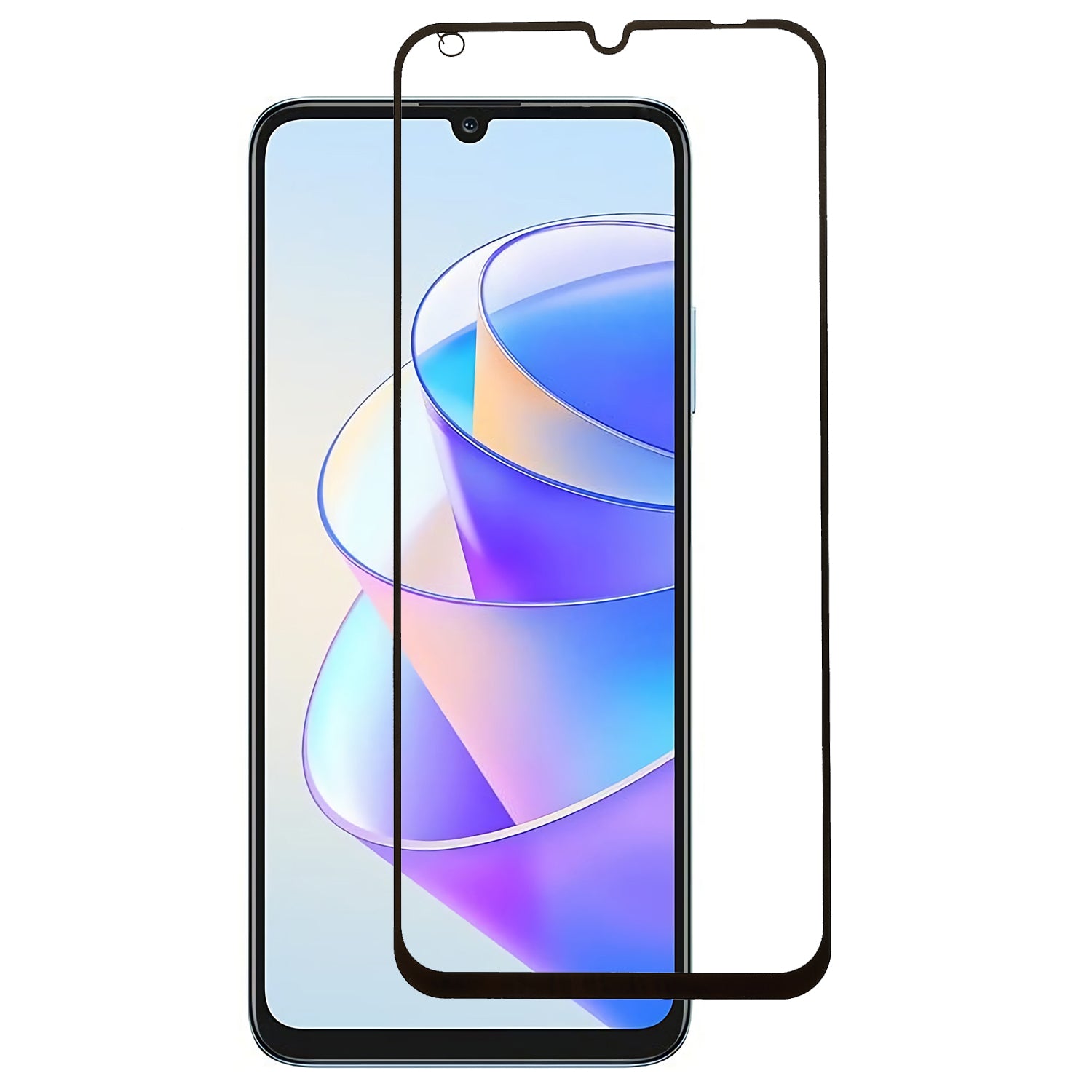 For Honor X7a 5G Tempered Glass Film Full Covering Silk Printing Full Glue Ultra Clear Phone Screen Protector For Honor X7a 5G Tempered Glass Film Full Covering Silk Printing Full Glue Ultra Clear Phone Screen Protector